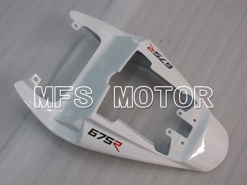Carénage ABS injecté Triumph Daytona 675 2006-2008 - Style usine - Blanc - MFS4205