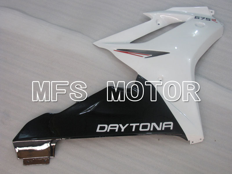 Carénage ABS injecté Triumph Daytona 675 2006-2008 - Style usine - Blanc - MFS4205