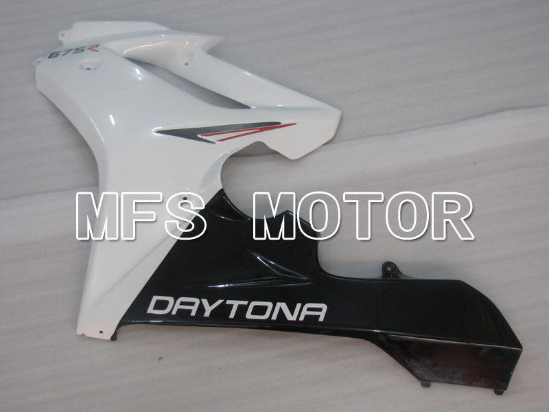 Carénage ABS injecté Triumph Daytona 675 2006-2008 - Style usine - Blanc - MFS4205