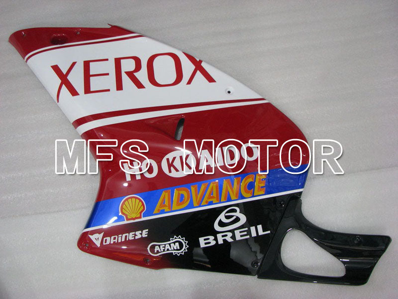 Carénage ABS Aprilia RS125 2000-2005 - Xerox - Rouge Blanc - MFS4207