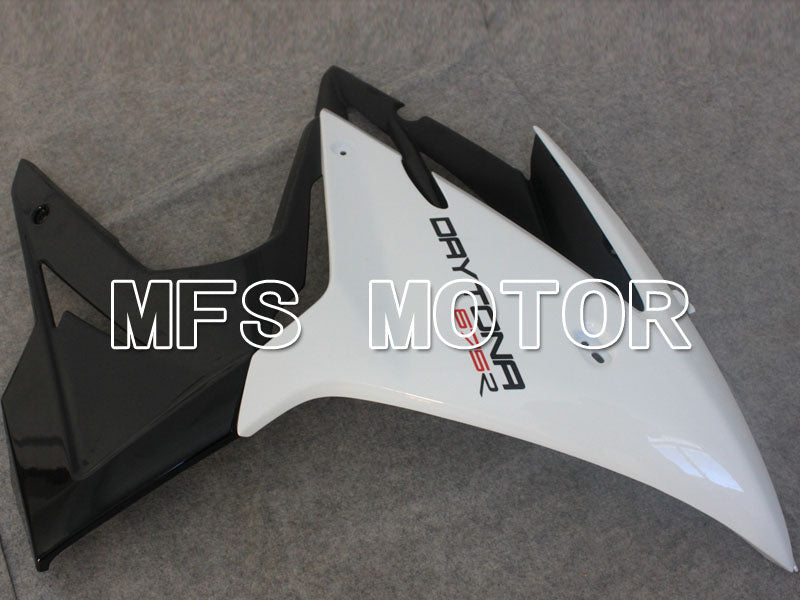 Carénage ABS injecté Triumph Daytona 675 2013-2016 - Style usine - Noir Blanc - MFS4231