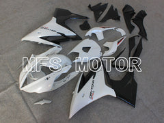 Carénage ABS injecté Triumph Daytona 675 2013-2016 - Style usine - Noir Blanc - MFS4231