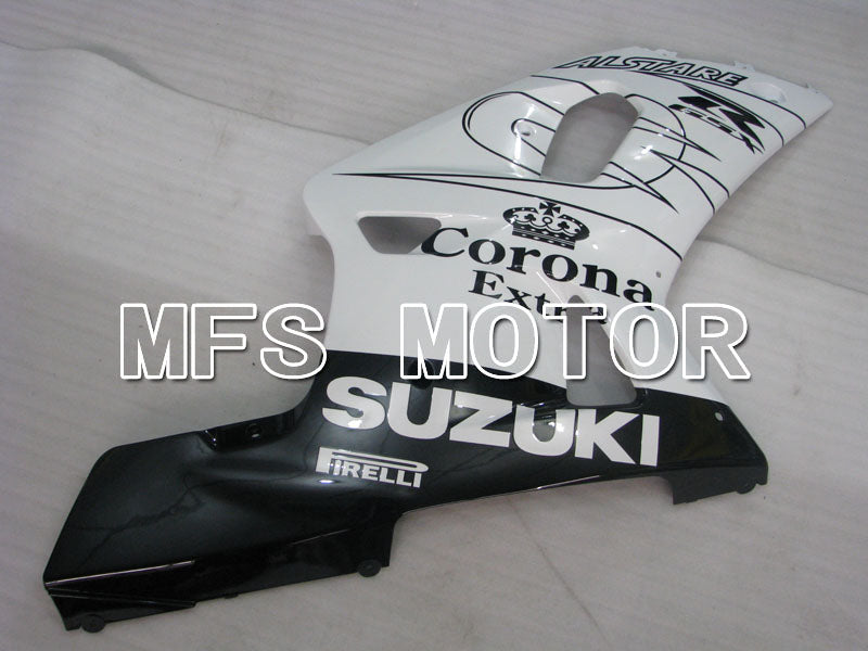 Suzuki GSXR1000 2000-2002 Injection ABS verkleidung - MOTUL - Schwarz Weiß - MFS4243