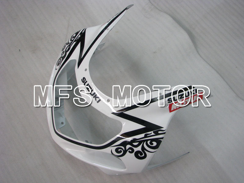 Suzuki GSXR1000 2000-2002 Injection ABS verkleidung - MOTUL - Schwarz Weiß - MFS4243