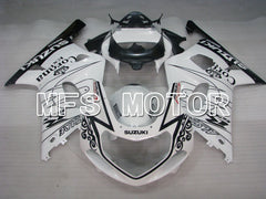 Suzuki GSXR1000 2000-2002 Injection ABS verkleidung - MOTUL - Schwarz Weiß - MFS4243