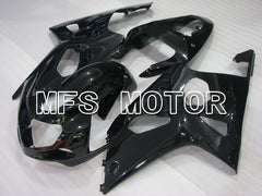 Suzuki GSXR1000 2000-2002 Injection ABS verkleidung - Fabrik Stil - Schwarz - MFS4235