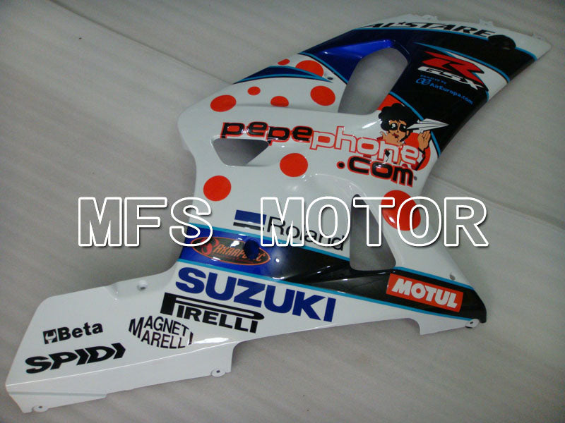 Suzuki GSXR1000 2000-2002 Injection ABS Fairing - MOTUL - Blue White - MFS4239