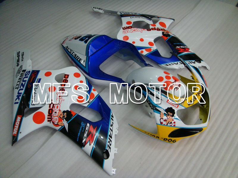 Suzuki GSXR1000 2000-2002 Injection ABS Fairing - MOTUL - Blue White - MFS4239