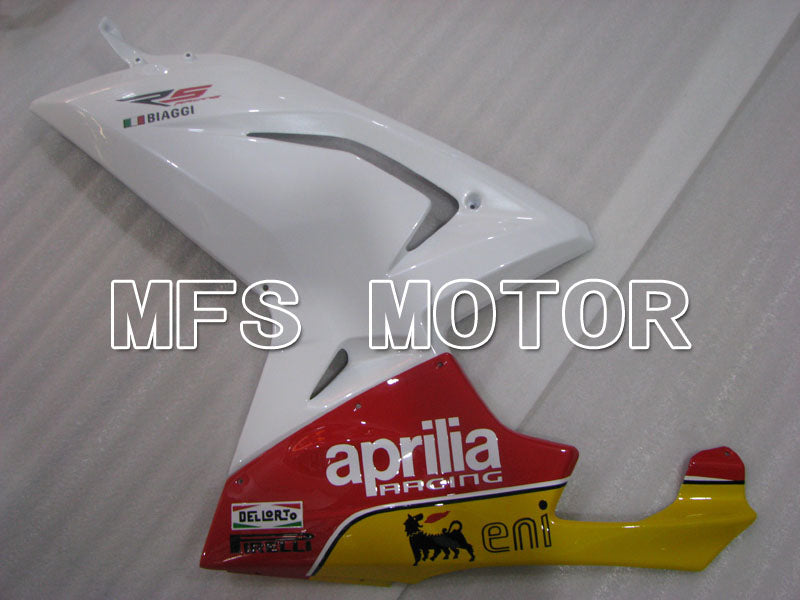 Aprilia RS125 2006-2011 Injection ABS verkleidung - Factory Style - Rot Weiß - MFS4244