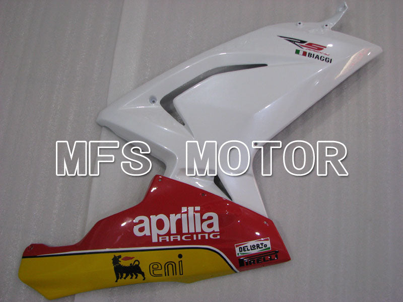 Aprilia RS125 2006-2011 Injection ABS verkleidung - Factory Style - Rot Weiß - MFS4244