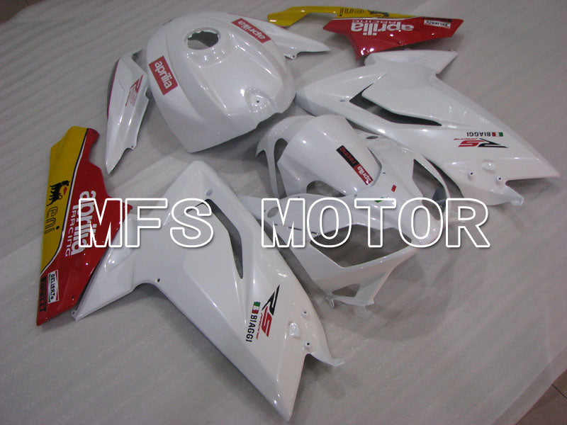 Aprilia RS125 2006-2011 Injection ABS verkleidung - Factory Style - Rot Weiß - MFS4244