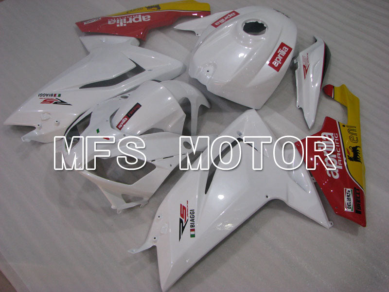 Aprilia RS125 2006-2011 Injection ABS verkleidung - Factory Style - Rot Weiß - MFS4244