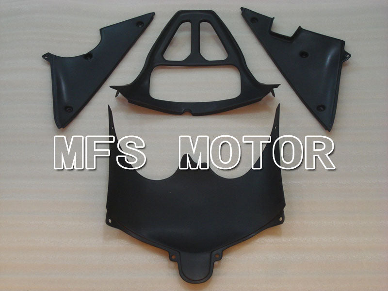 Suzuki GSXR1000 2000-2002 Injection ABS verkleidung - Flamme - Schwarz Rot - MFS4246