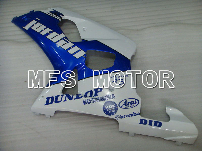 Suzuki GSXR1000 2000-2002 Injection ABS verkleidung - Jordan - Blau Weiß - MFS4249