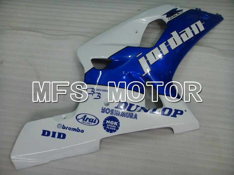 Suzuki GSXR1000 2000-2002 Injection ABS verkleidung - Jordan - Blau Weiß - MFS4249