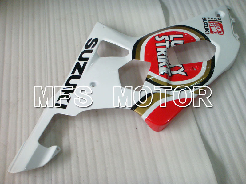 Suzuki GSXR1000 2000-2002 Injection ABS Fairing - Lucky Strike - Red White - MFS4251