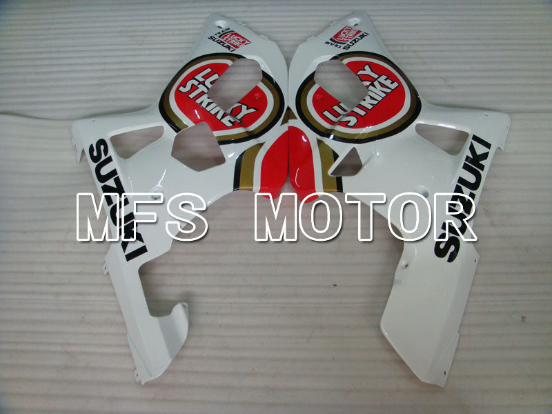 Suzuki GSXR1000 2000-2002 Injection ABS Fairing - Lucky Strike - Red White - MFS4251