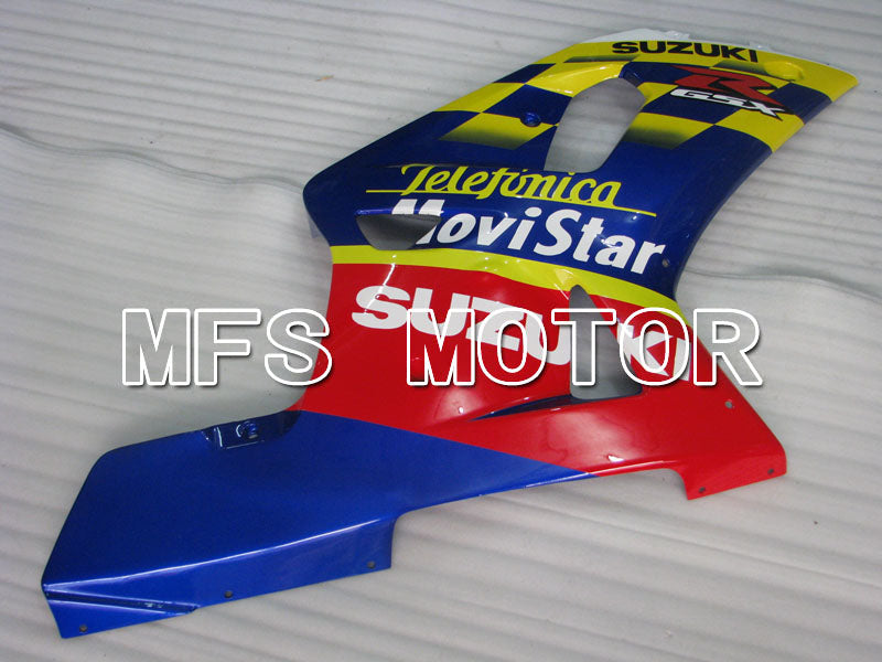Suzuki GSXR1000 2000-2002 Injection ABS verkleidung - Movistar - Blau Gelb - MFS4254