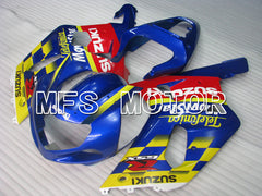 Suzuki GSXR1000 2000-2002 Injection ABS verkleidung - Movistar - Blau Gelb - MFS4254