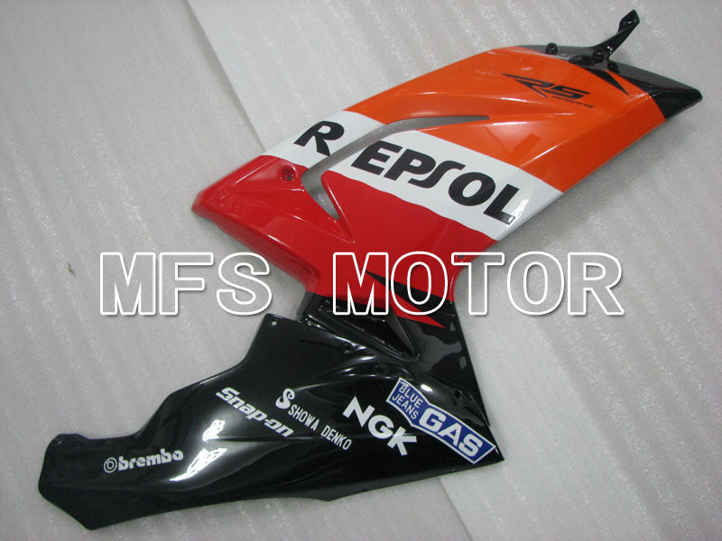 Aprilia RS125 2006-2011 Injection ABS Fairing - Repsol - Black Orange Red - MFS4255