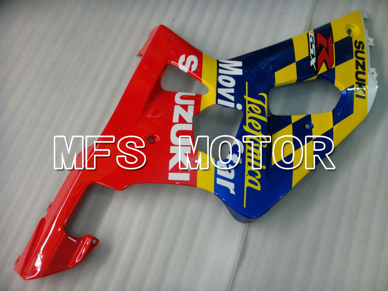 Suzuki GSXR1000 2000-2002 Injection ABS verkleidung - Movistar - Blau Gelb - MFS4257