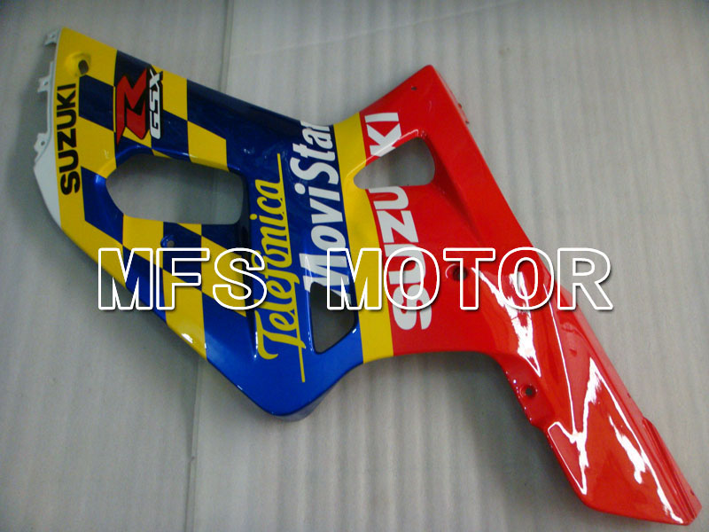 Suzuki GSXR1000 2000-2002 Injection ABS verkleidung - Movistar - Blau Gelb - MFS4257