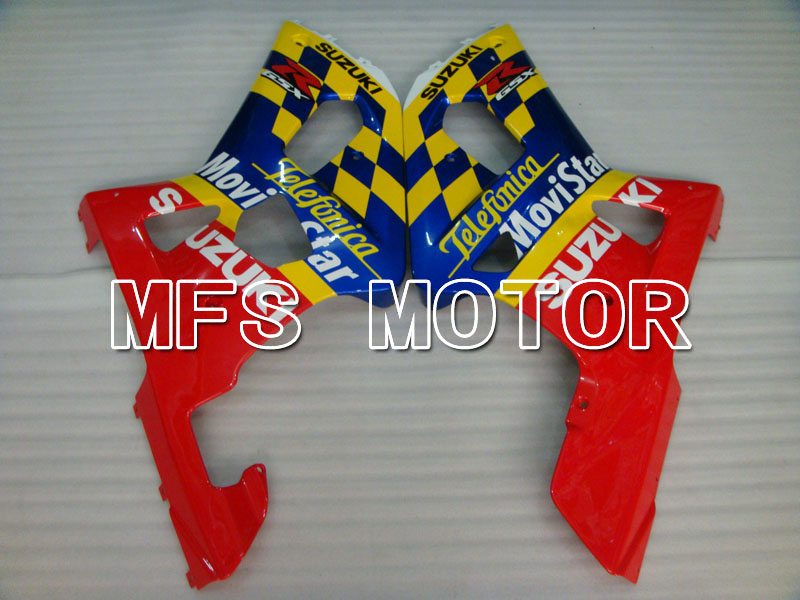 Suzuki GSXR1000 2000-2002 Injection ABS verkleidung - Movistar - Blau Gelb - MFS4257