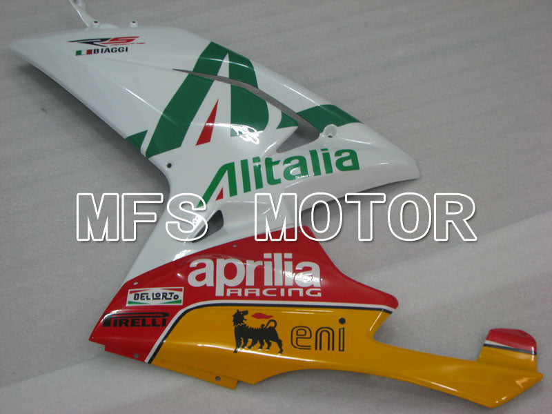 Aprilia RS125 2006-2011 Injection ABS verkleidung - Alitalia - Rot Weiß - MFS4258