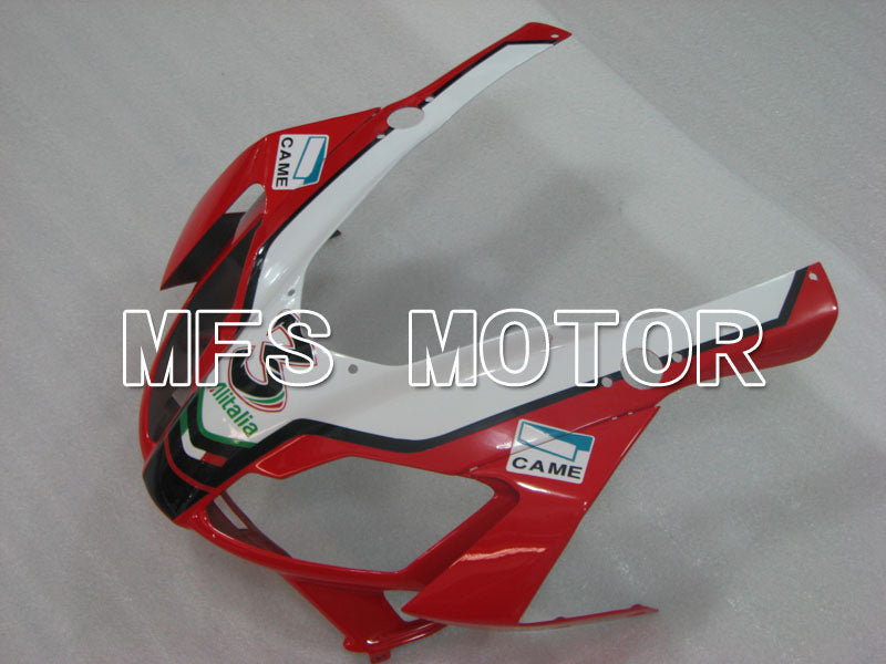 Aprilia RS125 2006-2011 Injection ABS verkleidung - Alitalia - Rot Weiß - MFS4258