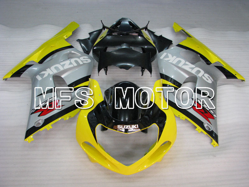 Suzuki GSXR1000 2000-2002 Injection ABS verkleidung - Factory Style - Gelb Silber - MFS4259
