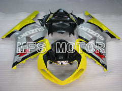 Suzuki GSXR1000 2000-2002 Injection ABS verkleidung - Factory Style - Gelb Silber - MFS4259