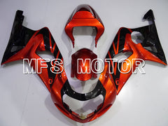Suzuki GSXR1000 2000-2002 Injection ABS verkleidung - Factory Style - Orange - MFS4263