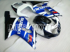 Suzuki GSXR1000 2000-2002 Injection ABS verkleidung - Factory Style - Blau Weiß - MFS4265