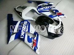Suzuki GSXR1000 2000-2002 Injection ABS Fairing - Factory Style - Blue White - MFS4267