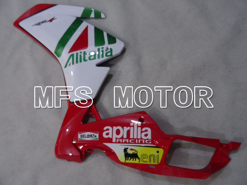 Aprilia RS125 2012-2014 Injection ABS Fairing - Alitalia - Red White - MFS4270