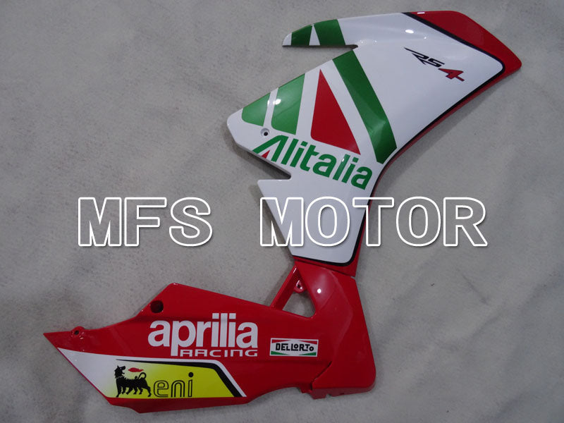 Aprilia RS125 2012-2014 Injection ABS Fairing - Alitalia - Red White - MFS4270