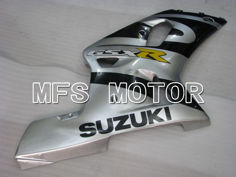 Suzuki GSXR1000 2000-2002 Injection ABS verkleidung - Factory Style - Schwarz Silber - MFS4272