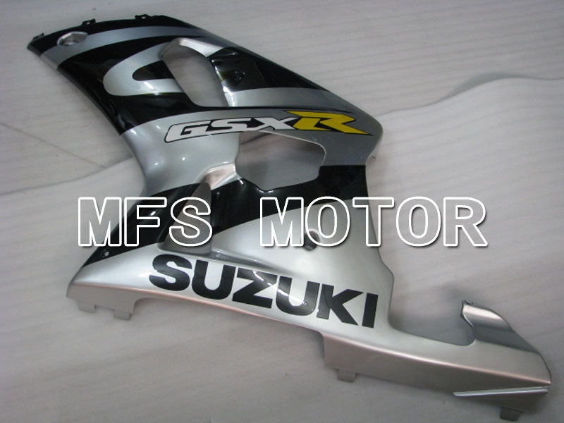 Suzuki GSXR1000 2000-2002 Injection ABS verkleidung - Factory Style - Schwarz Silber - MFS4272