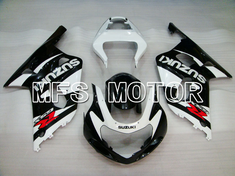 Suzuki GSXR1000 2000-2002 Injection ABS verkleidung - Factory Style - Schwarz Weiß - MFS4274
