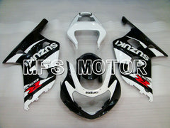 Suzuki GSXR1000 2000-2002 Injection ABS verkleidung - Factory Style - Schwarz Weiß - MFS4274