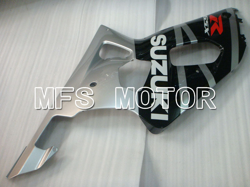 Suzuki GSXR1000 2000-2002 Injection ABS verkleidung - Factory Style - Schwarz Silber - MFS4276