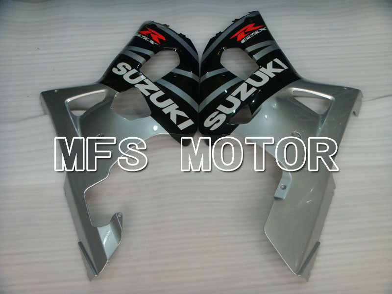 Suzuki GSXR1000 2000-2002 Injection ABS verkleidung - Factory Style - Schwarz Silber - MFS4276