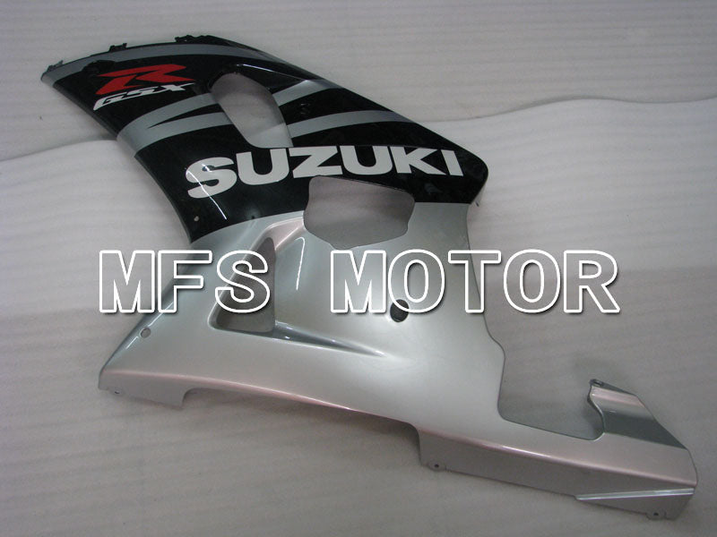 Suzuki GSXR1000 2000-2002 Injection ABS verkleidung - Factory Style - Schwarz Silber - MFS4276