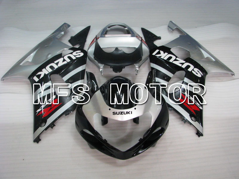 Suzuki GSXR1000 2000-2002 Injection ABS verkleidung - Factory Style - Schwarz Silber - MFS4276