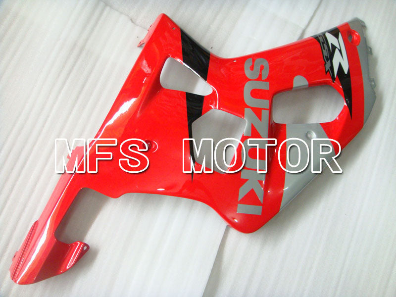 Suzuki GSXR1000 2000-2002 Injection ABS Fairing - Factory Style - Silver Red - MFS4278