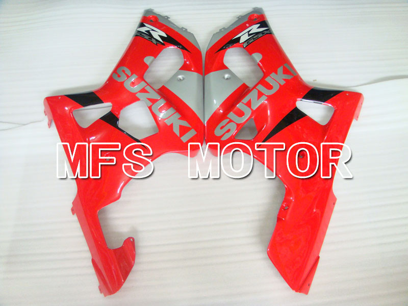 Suzuki GSXR1000 2000-2002 Injection ABS Fairing - Factory Style - Silver Red - MFS4278