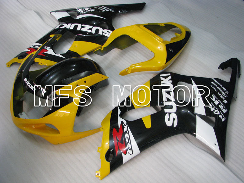 Suzuki GSXR1000 2000-2002 Injection ABS Fairing - Factory Style - Yellow Black - MFS4281