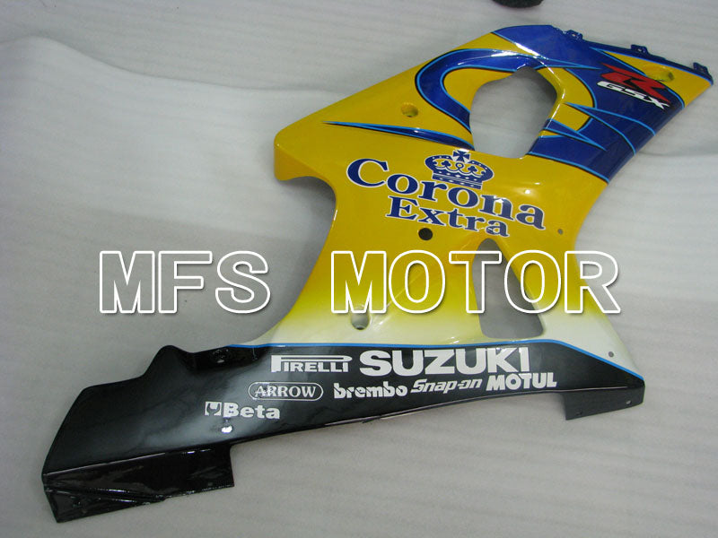 Suzuki GSXR1000 2000-2002 Injection ABS verkleidung - MOTUL - Blau Gelb - MFS4285