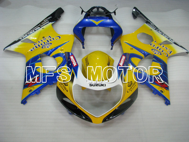 Suzuki GSXR1000 2000-2002 Injection ABS verkleidung - MOTUL - Blau Gelb - MFS4285