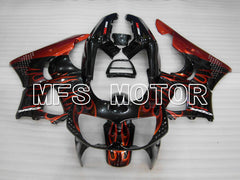 Honda CBR900RR 893 1994-1995 ABS verkleidung - Flamme - Orange Schwarz - MFS4293